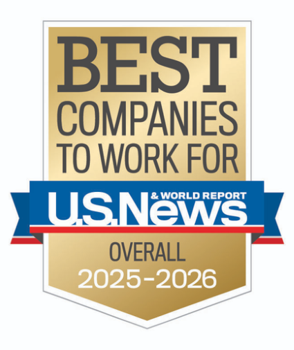 Best Companies To Work For, U.S. News & World Report Overall 2025-2026