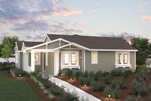 A house with a large yard.