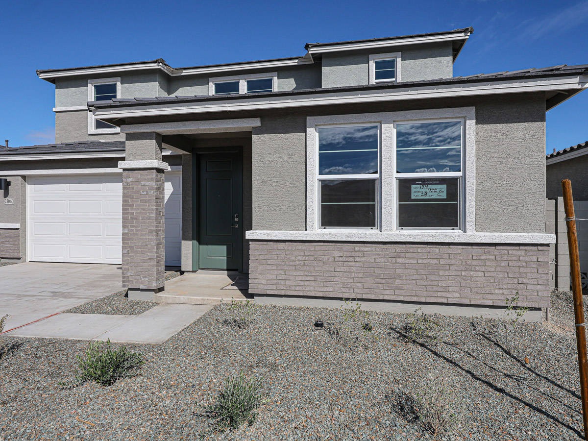 A building with a sign on the front.