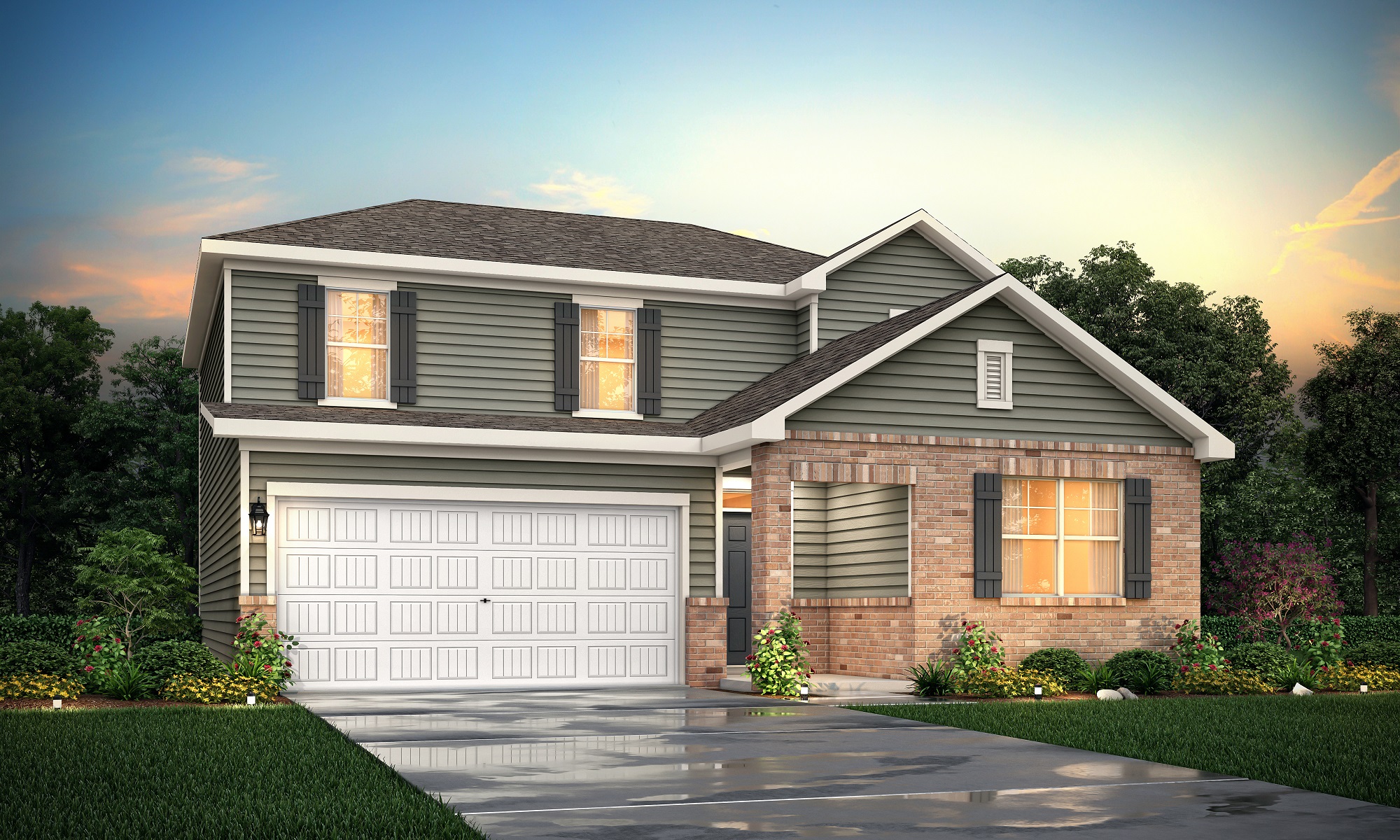 The Harding Elevation A at Blue Sky Meadows