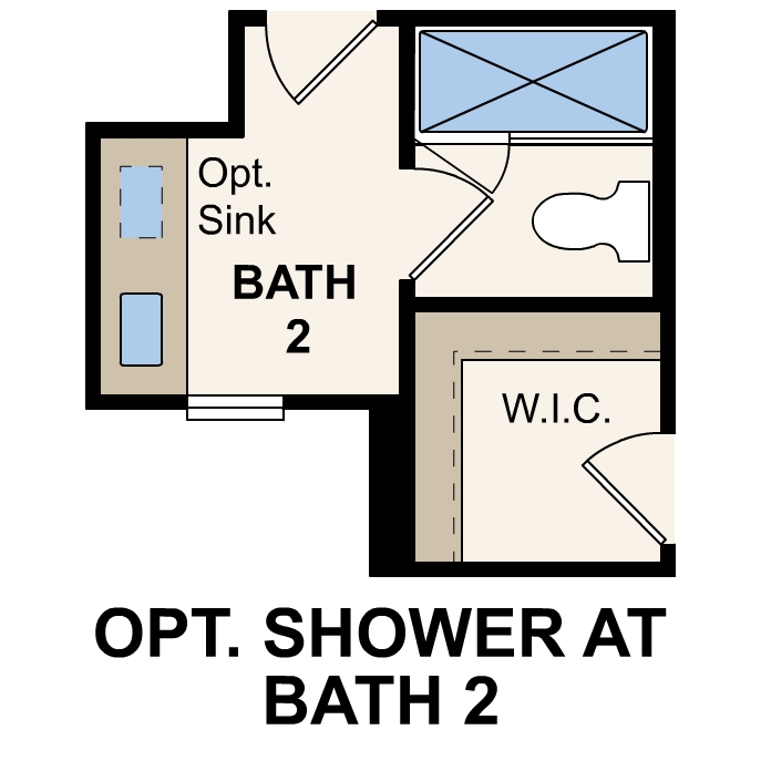 Savannah plan, second floor options